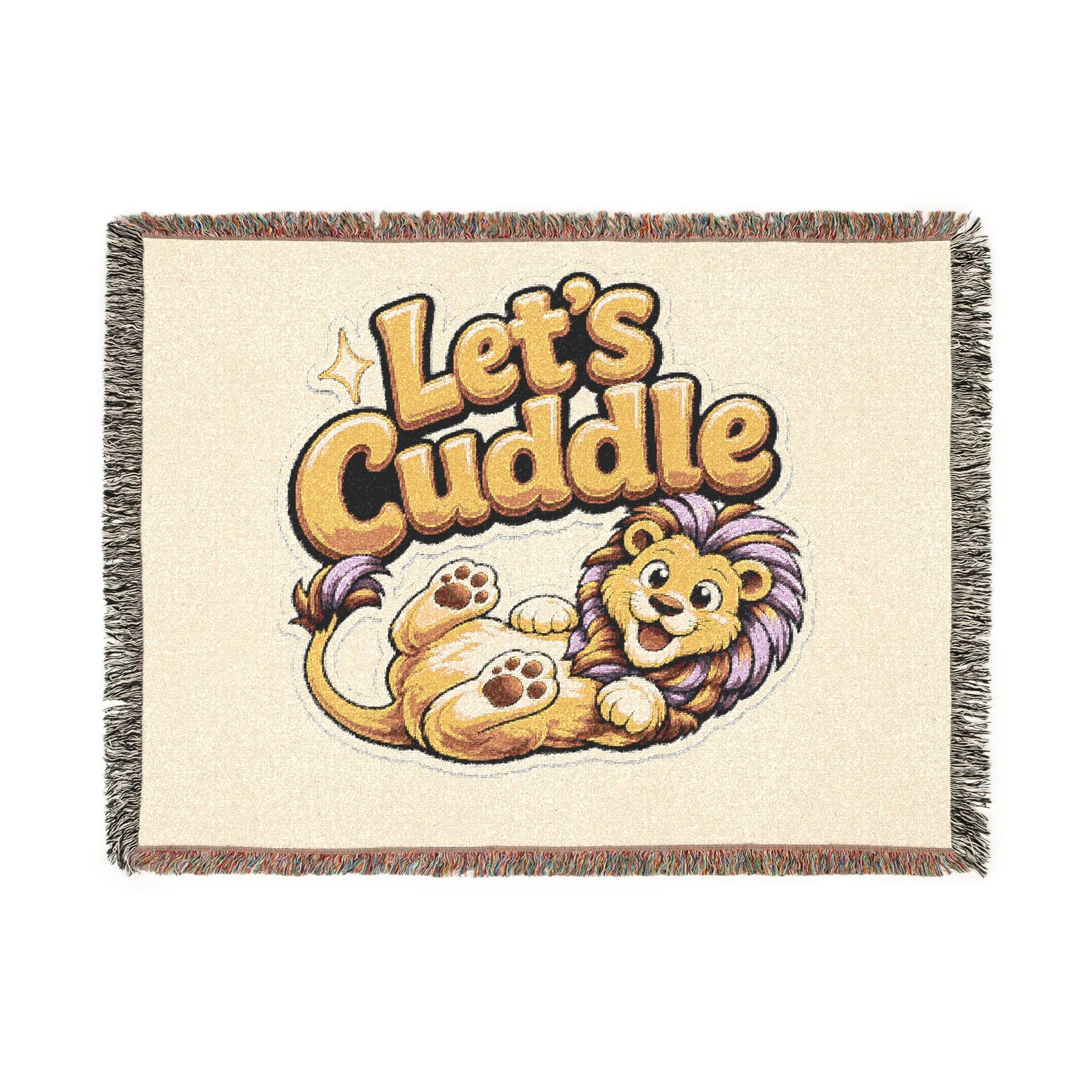 Cozy Woven Blanket — Soft Cuddle & Reading Throw