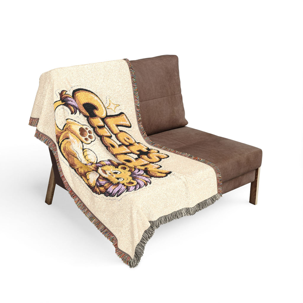 Cozy Woven Blanket — Soft Cuddle & Reading Throw
