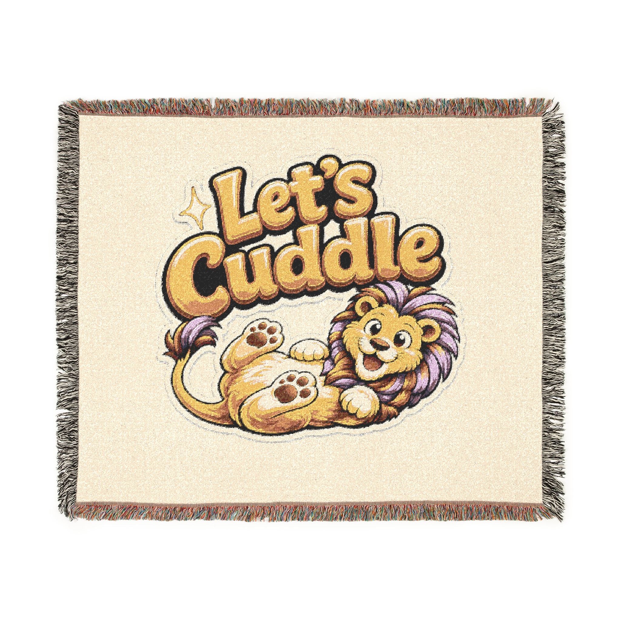 Cozy Woven Blanket — Soft Cuddle & Reading Throw