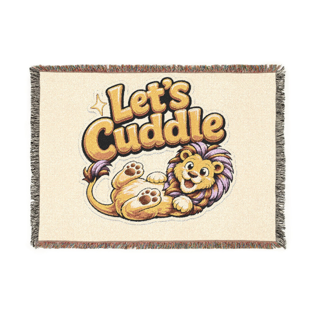 Cozy Woven Blanket — Soft Cuddle & Reading Throw